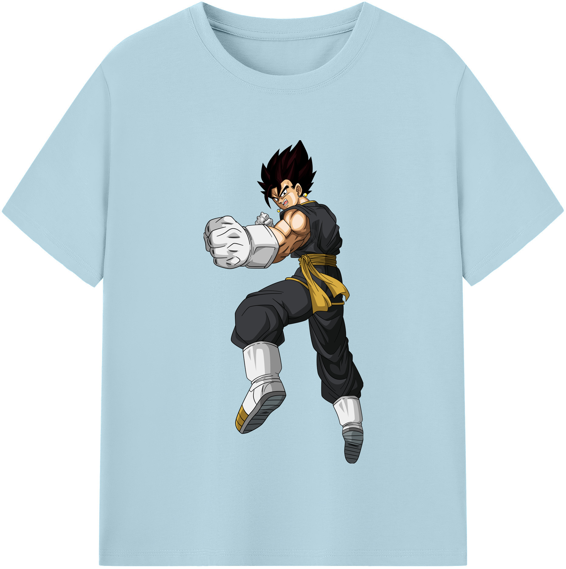 （画像用） ドラゴンボール ベジット DRAGON BALL Vegetto 綿100％半袖Tシャツ（フロントプリント）